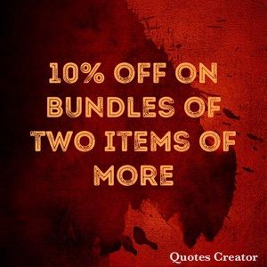 10% off on bundles